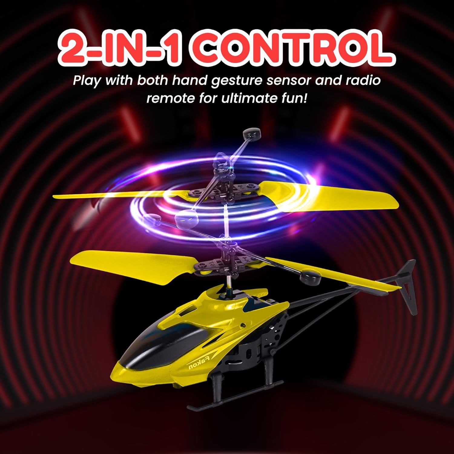 Kiddyraft Helicopter Dual-Mode Control Flight - Image 4