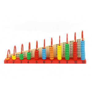 Kiddyraft Montessori Wooden Abacus for Kids