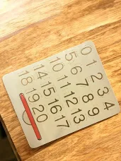 Kiddyraft Wooden Shapes & Numbers Writing Practice Board - Image 4