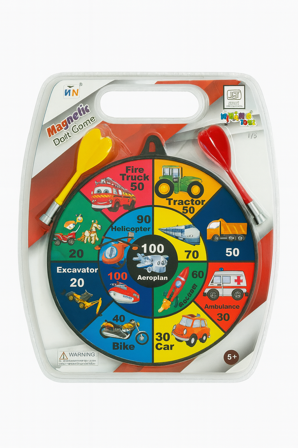 Kiddyraft Magnetic Dart Game – Small