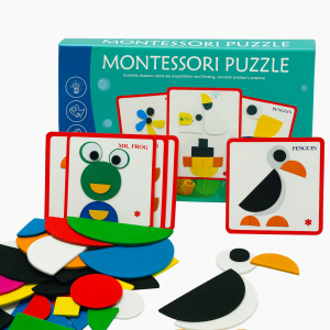 Kiddyraft Wooden Montessori Puzzle