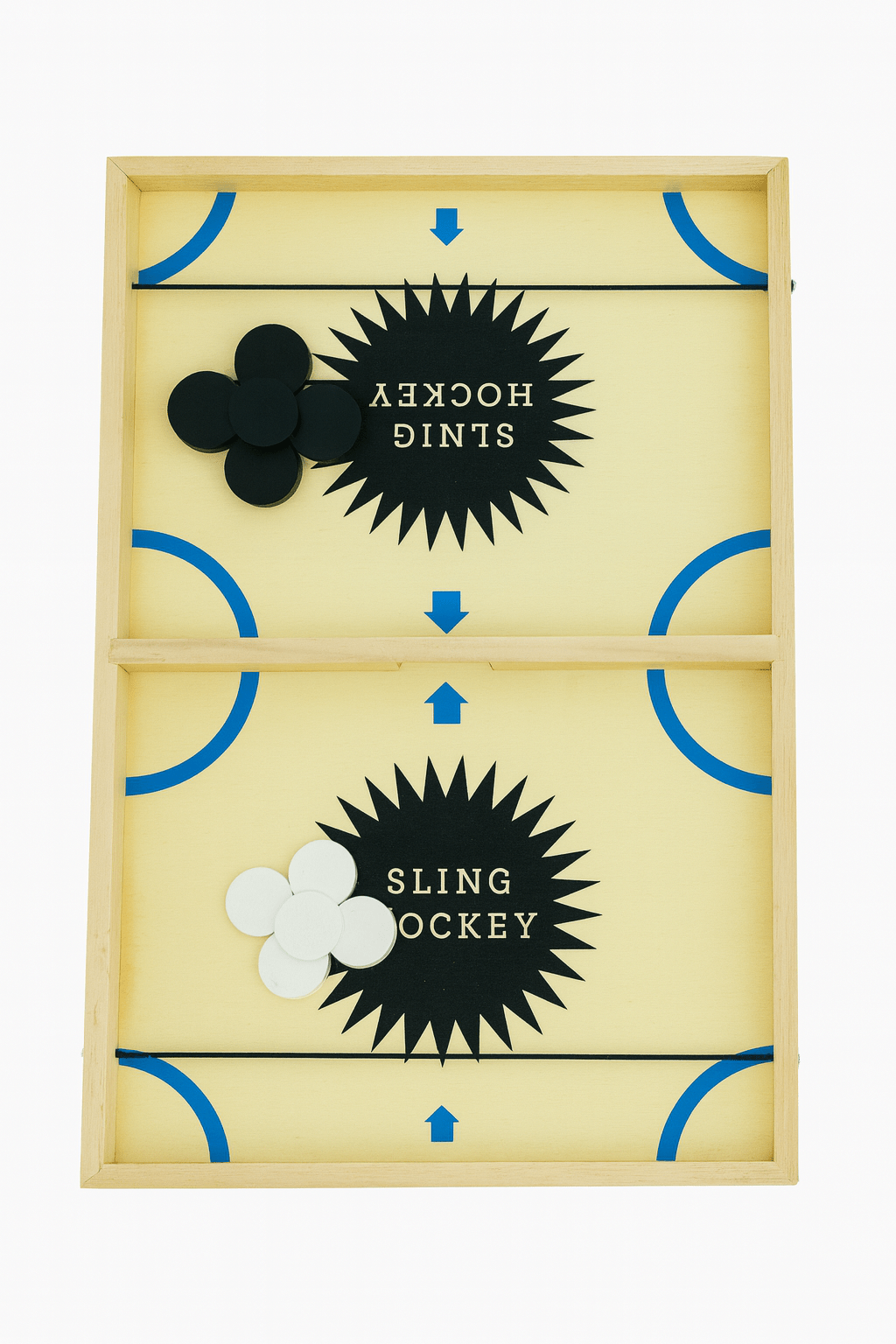 Kiddyraft String Hockey Wooden Board Game