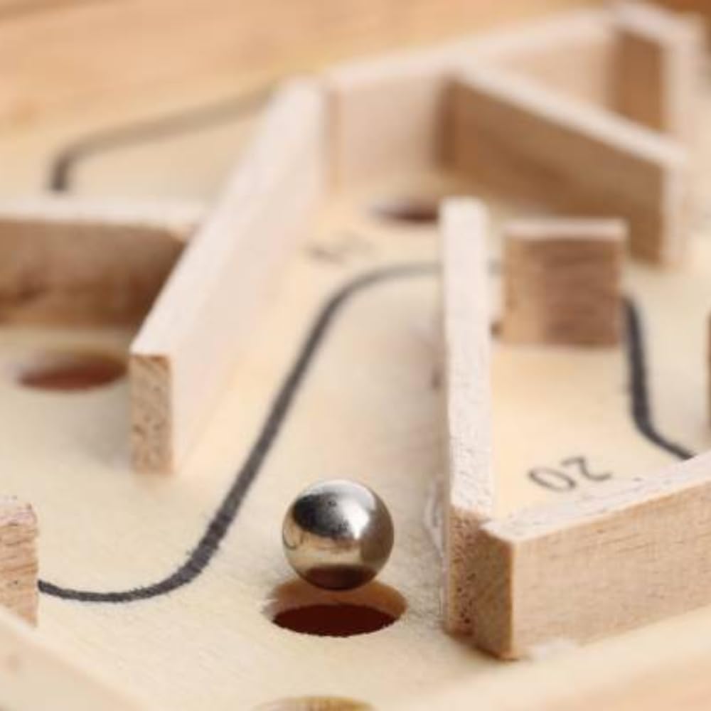 Kiddyraft Montessori Wooden Maze Puzzle - Image 4